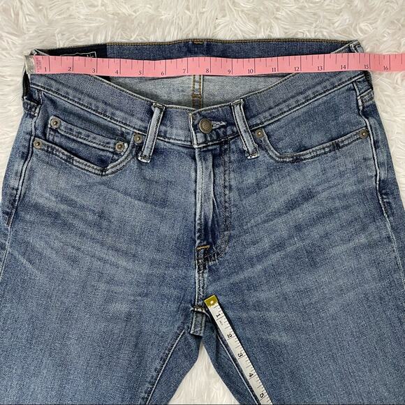 Abercrombie & Fitch Langdon Slim Jeans Medium Wash Menβs Size 28 x 30 - Picture 13 of 14